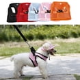 thumbnail image 4 of Flmtop Soft Dog Harness Mesh Fabric Padded Pet Small Puppy Cat Buckle Walking Vest Leopard, 4 of 9