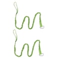 thumbnail image 4 of jinwen Laisse de Pagaie de Kayak 2x Laisse de Canne en Spirale Laisse de Pagaie pour Canne Canne Verte, 4 of 9