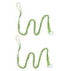 thumbnail image 4 of 2 correas espirales para caña de pescar de kayak con hebilla de metal y correa de remo verde, 4 of 9