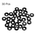 thumbnail image 3 of 30packs Countersunk Washer M3 Anodized Aluminum Alloy Finishing Washers, Black, 3 of 4