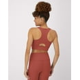 thumbnail image 3 of Hanes Moves Women's Crop Sports Bra, Racerback Coral Camelia L, 3 of 10