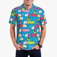 thumbnail image 1 of Fotbe Color Dachshund Dog Camiseta Polo de Golf para Hombre con Estampado – Camisa Deportiva Transpirable con Cuello Abotonado-X-Large, 1 of 6