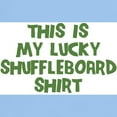 thumbnail image 3 of CafePress - Lucky Shuffleboard Light T Shirt - Men's Classic Graphic T-Shirt, 3 of 4
