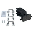 thumbnail image 4 of TRQ Ceramic Brake Pads & Performance Drilled Slotted Rotor Kit Front Rear, 4 of 6