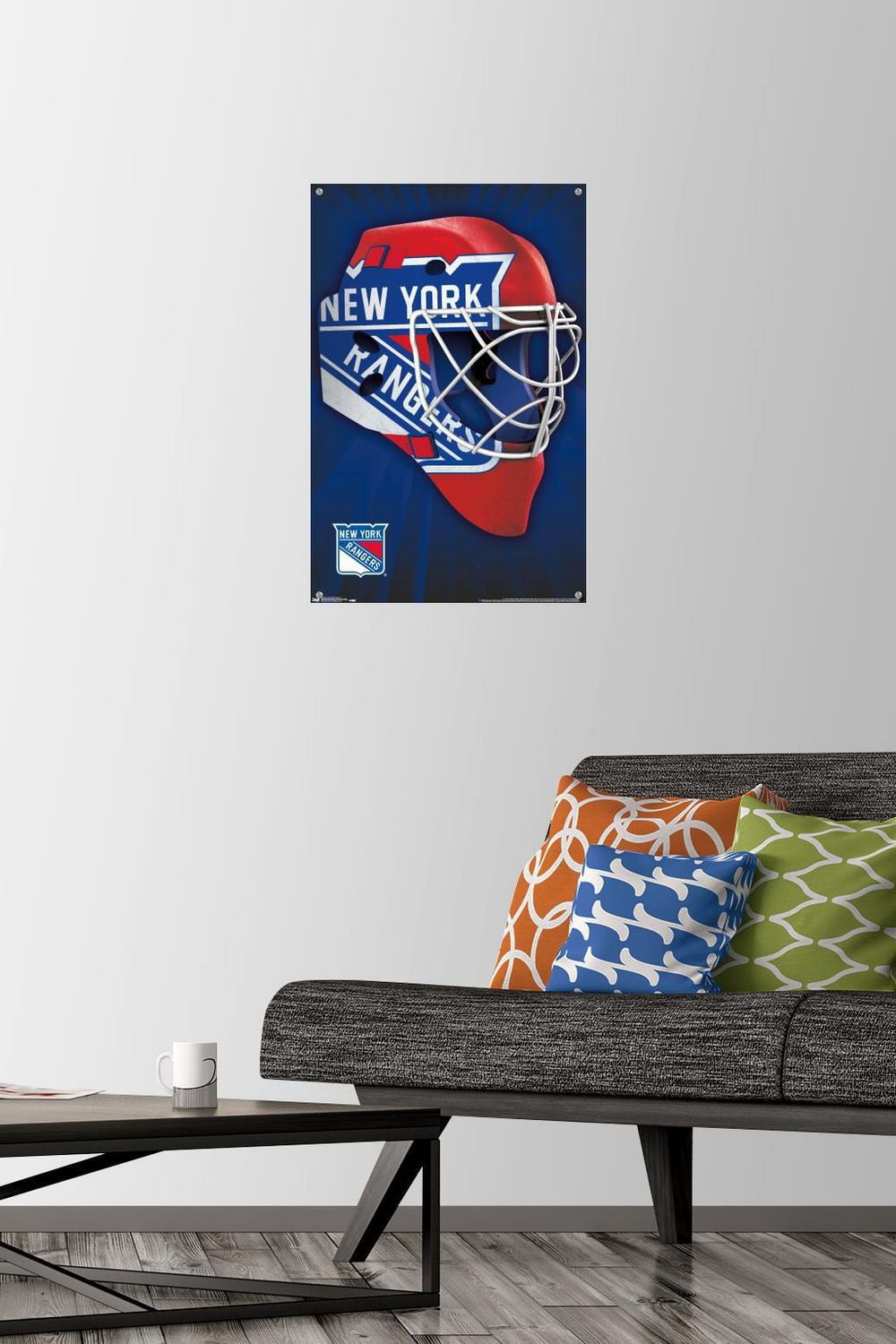 NHL New York Rangers - Mask 16 Wall Poster