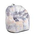 thumbnail image 5 of Big Joe Joey Bean Bag Chair for Kids/Teens, 2.5 ft Plushie Lounge Chair, Soft & Lightweight, Beige Tie Dye, 5 of 5