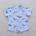 thumbnail image 3 of HCNTES Baby Boy Clothes Outfits Tops+Pants Dinosaur T-shirt Toddler Cartoon Set Kids Baby Clothes, 3 of 7