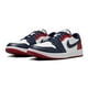 thumbnail image 1 of Zapatillas de baloncesto Air 1 Low OG blancas, azules hielo, clásicas, blancas, negras y rojas, unisex, cómodas, con correa, estilo retro, informales, de caña baja, 1 of 4