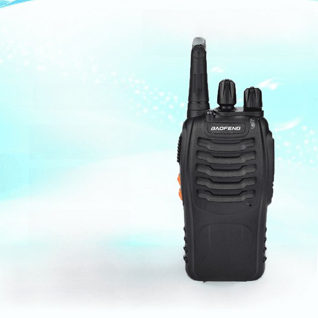 Walkie-talkie inalámbrico analógico mini hotel civil de alta potencia walkie-talkie portátil