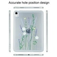 thumbnail image 2 of Allytech Case for Apple iPad 10th Generation 10.9 inch 2022, [Air-Guard Corners] [Precise Cutouts] Shockproof Soft TPU Ultra Slim Case with Stylish Pattern for Women Men - Flower, 2 of 9