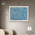 thumbnail image 4 of Maze Loop I Canvas Print Boho Art by Art Remedy, Silver Frame, 45 x 36, 4 of 6