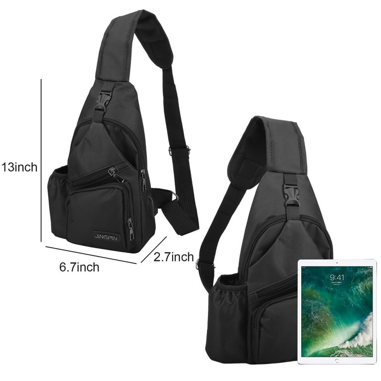 2021 Men's Waterproof Small Chest Bag Travel Sports Shoulder Bag