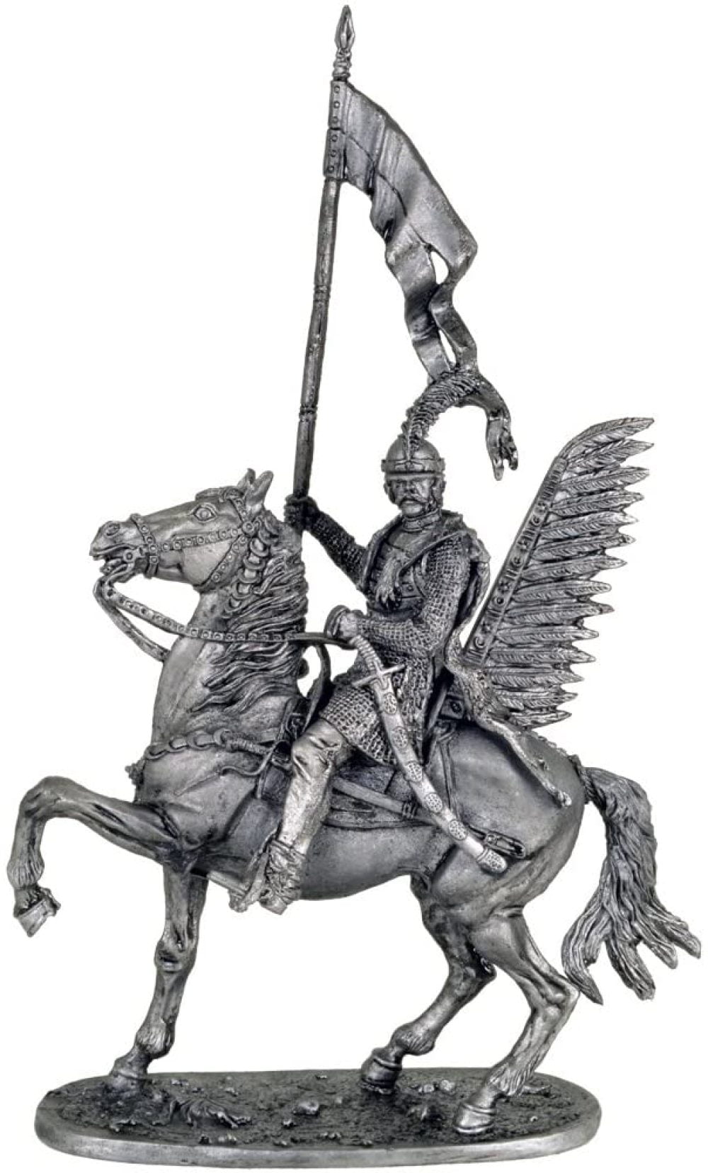 on the horse,collectable,rare,gift,detaile Lead soldier toy,Winged Hussar 