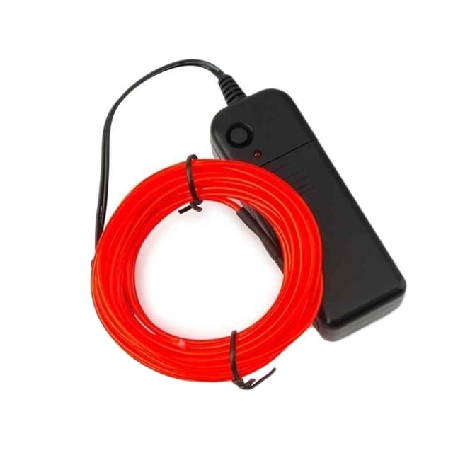 Guardoinrt 3 Meters Neon Dance Party Decoration Light Neon LED Lamp Flexible EL Wire Rope Tube Waterproof LED Strip