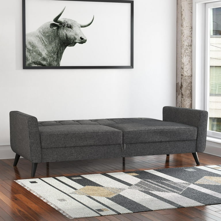 Futon with storage on sale walmart