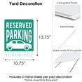 thumbnail image 6 of Big Dot of Happiness Reserved Parking - Outdoor Lawn Sign - Yard Sign - 1 Piece, 6 of 7