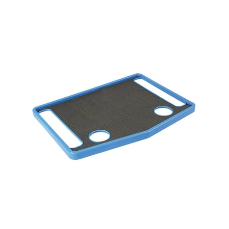 Support Plus Walker Tray Table - Mobility Table Tray for Walker Non Slip Walker Tray Mat Walker Accessories Mat Cup Holder for Walker (21 x16 ) - Royal Blue