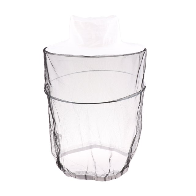 Sombrero de apicultura Sombrero de velo de red de de Protector de envoltura de cabeza facial Longitud de 22.44 pulgadas SM SunniMix Sombrero del velo de la apicultura
