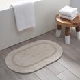 thumbnail image 1 of tapis de bain réversible ovale serein, 1 of 3