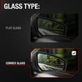 thumbnail image 6 of Passenger Side Power Side View Mirror with Integrated Turn Signal - Compatible with 2023-2025 Honda Accord - Power Adjust, Turn Signal, Manual Folding - Paintable Textured Black - OEM 76208-30B-A01, 6 of 6