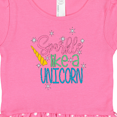 thumbnail image 3 of Inktastic Sparkle Like a Unicorn Gift Baby Girl Dress, 3 of 4