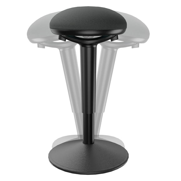 Ergooffile Standing Desk Chair with 360-Degree Standing Desk Chair with Memory Foam Seat Cushion, Lightweight & Flexible