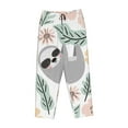 thumbnail image 4 of Balery Cute Cartoon Sloth print Women's Pajama Pants,Ultra Lightweight Pjs,Lounge Pant-XX-Large, 4 of 9