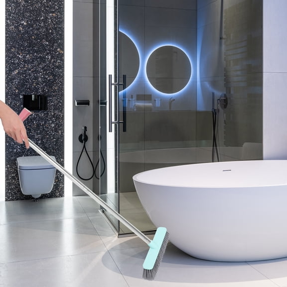 RENACLIPY Broom Handle Replacement, Metal and Plastic, Easy to Assemble, Compatible with Standard Brooms for Cleaning