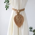 thumbnail image 4 of Curtain Tieback with Tassel Fine Workmanship Home Decor Drapery Buckle Holdback Decor for Office, 4 of 7