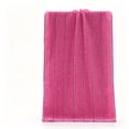 thumbnail image 2 of Solid-colored Black-striped Towel, Soft Water-absorbent Quick-drying Towel, for Bathroom Restroom Hotel Travel Camping Face Wash Wet Hair Wipe, 2 of 6