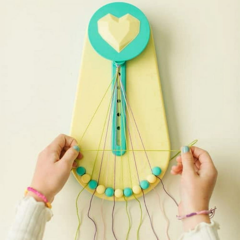My Friendship Bracelet Maker Kit - Travel Ready with Attached