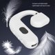 thumbnail image 3 of Auriculares 53 Auriculares inalámbricos de oído abiertos con micrófono giratorio Auriculares manos libres de un oído Uso cómodo para negocios deportes, 3 of 8