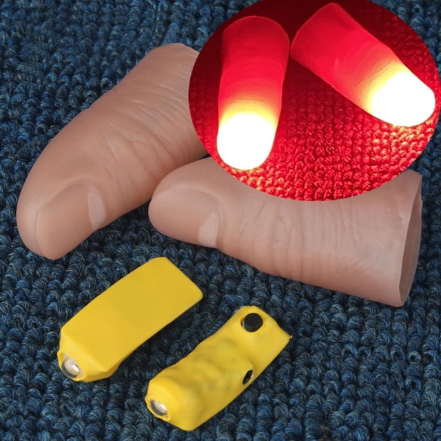 Luces de dedo Primer plano Escenario Super brillante Halloween Regalo infantil Juguetes luminosos
