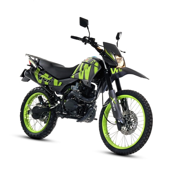 Motocicleta Doble Proposito MATT 150 2025 VERDE/GRIS