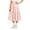 1-Pink, variant on Girls Pleated Skirt, Girls Solid Color Pleated A Line Summer Dress, Casual Kids Outfit, Back To School Daily Dress For Girls Ages 3–13
