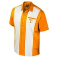 thumbnail image 2 of Men's Colosseum Tennessee Orange Tennessee Volunteers Strike Bowling Button-Up Shirt, 2 of 3