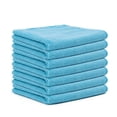 thumbnail image 1 of Toallas de limpieza de fibra ultrafina de doble cara, suaves y absorbentes, cinco toallas., 1 of 1