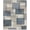 Blue, variant on ZENELESS 2x6 Hallway Runner Rug, Soft Geometric Stain Resistant Carpet for Entryway Kitchen Bedroom Bathroom Laundry, Dark Brown