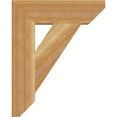 thumbnail image 3 of Ekena Millwork 4"W x 16"D x 20"H Traditional Slat Rough Sawn Bracket, Western Red Cedar, 3 of 4