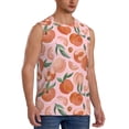 thumbnail image 2 of Balery Painting Peach Camisetas sin mangas para hombre, absorbe la humedad y protege contra el mal olor.-XX-Large, 2 of 7