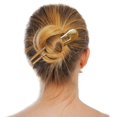 thumbnail image 1 of Marycrafts-horquilla para el pelo con cuerno Simple ondulado, horquilla, accesorios para el cabello para mujer, 1 of 5