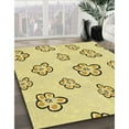 thumbnail image 2 of Ahgly Company Indoor Rectangle Patterned Sun Yellow Area Rugs, 5' x 8', 2 of 6