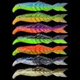 thumbnail image 1 of Cebo blando de pez óseo de múltiples secciones y dos colores, cebo blando de cola de tijera de múltiples tamaños y colores, caja de cebo para pesca en barco en el mar, 1 of 4