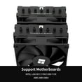 thumbnail image 3 of Enfriador de CPU Thermalright Phantom Spirit 120 SE negro PS120SE, 3 of 6