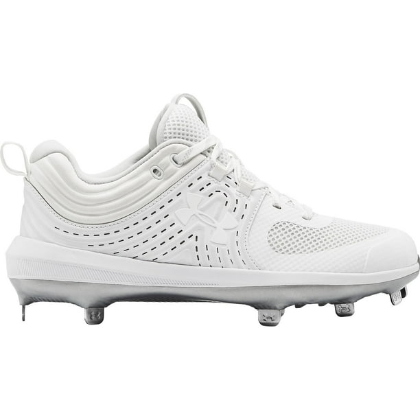 silver under armour cleats