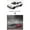 White Acrylic Box, variant on 1:30 Scale Initial D AE86 Toy Car Model Alloy Body Rubber Tire Shock Absorption Pull Back Simulation Vehicles Boys Birthday Gift