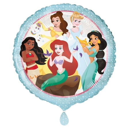 Disney Princess Round 18” Foil Balloon, 1ct