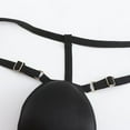 thumbnail image 5 of Men's Bulge Enhancing Underwear Thong with Sponge Cup Swimwear Padded Panties Low Waist Adjustable Panties Briefs, 5 of 8