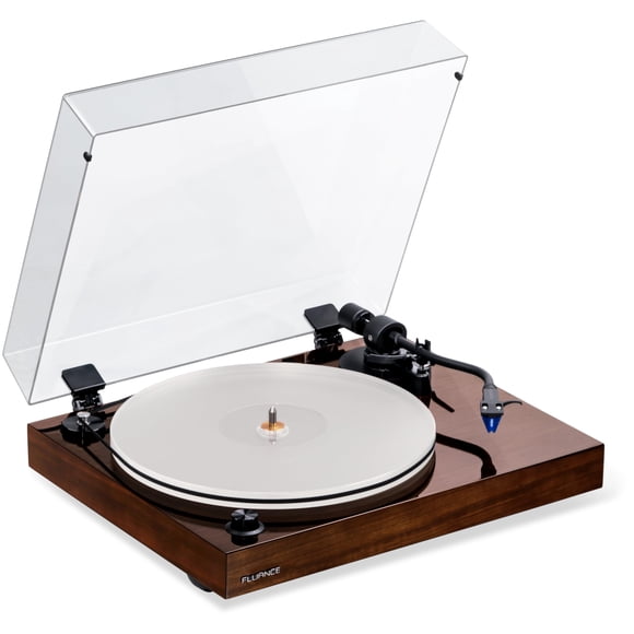 Plato acrílico con cartucho Ortofon Fluance RT85 de giradiscos