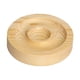 thumbnail image 4 of Soporte de bandeja de exhibición de brazalete de pulsera de madera/soporte organizador de almacenamiento de joyas/regalo de cumpleaños para escaparate tocador tienda de Redondo Amarillo Claro Salvador Bandeja para brazalete, 4 of 10